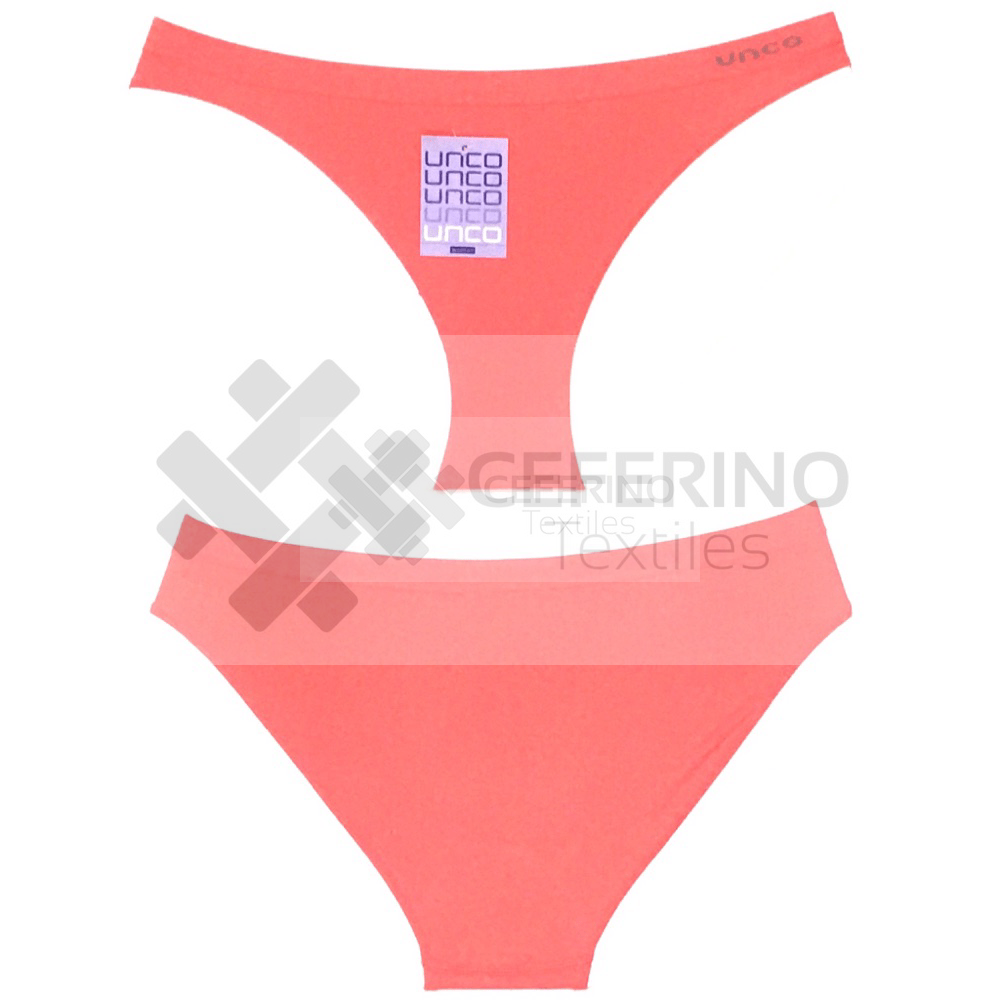 12 Bragas mini bikini sin costuras de poliamida UNCO 6036