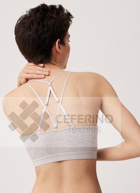 Sujetador sin aros Push Up Ysabel mora S - XL 10570. - Imagen 2