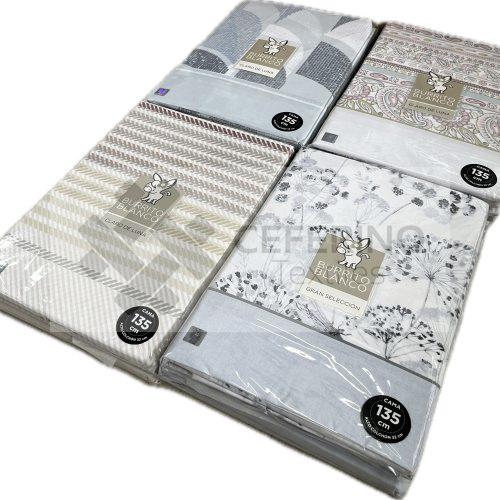 Alternative view of Juego Sabana tela para cama 90 - 200 Burrito Blanco.