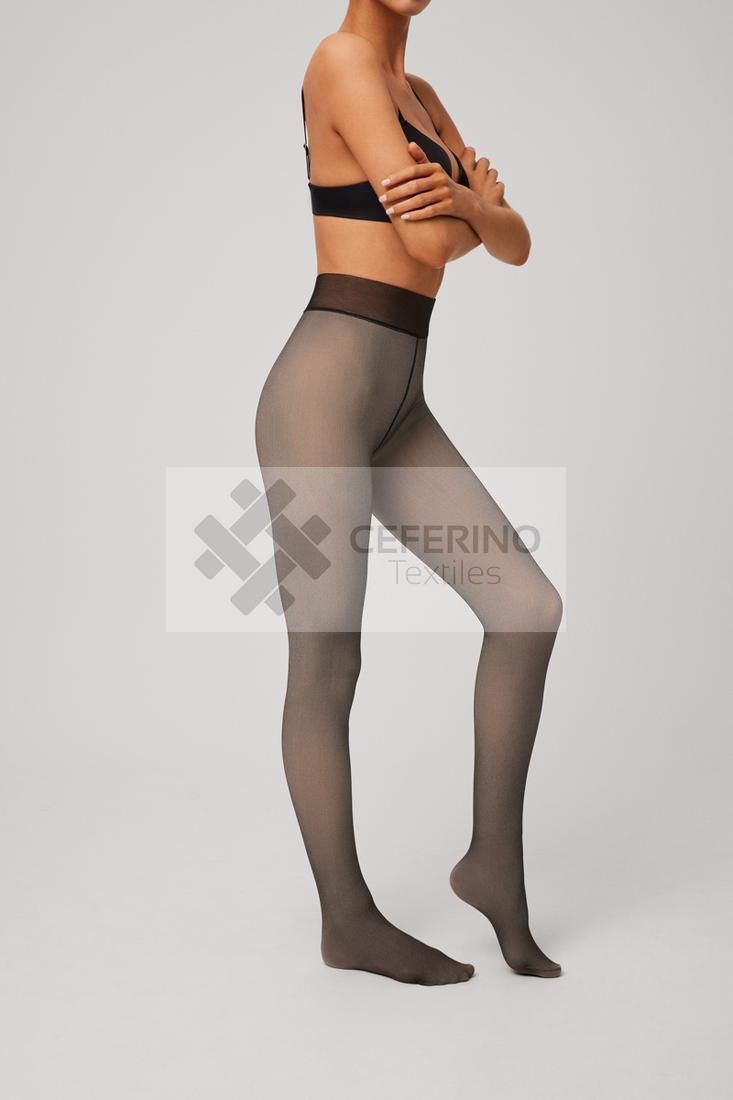 Panty termal "transparente" 190 den M - XL Ysabel Mora 16610.