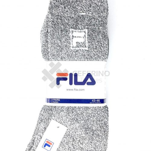Pack 3 calcetines rizo unisex deporte Fila 9000