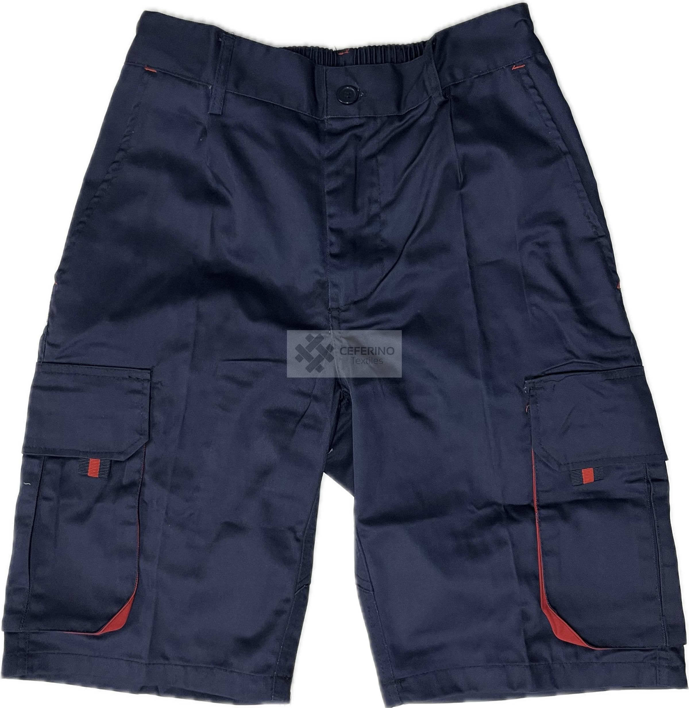 Pantalón corto laboral caballero 38 - 56 Samisa 293V.