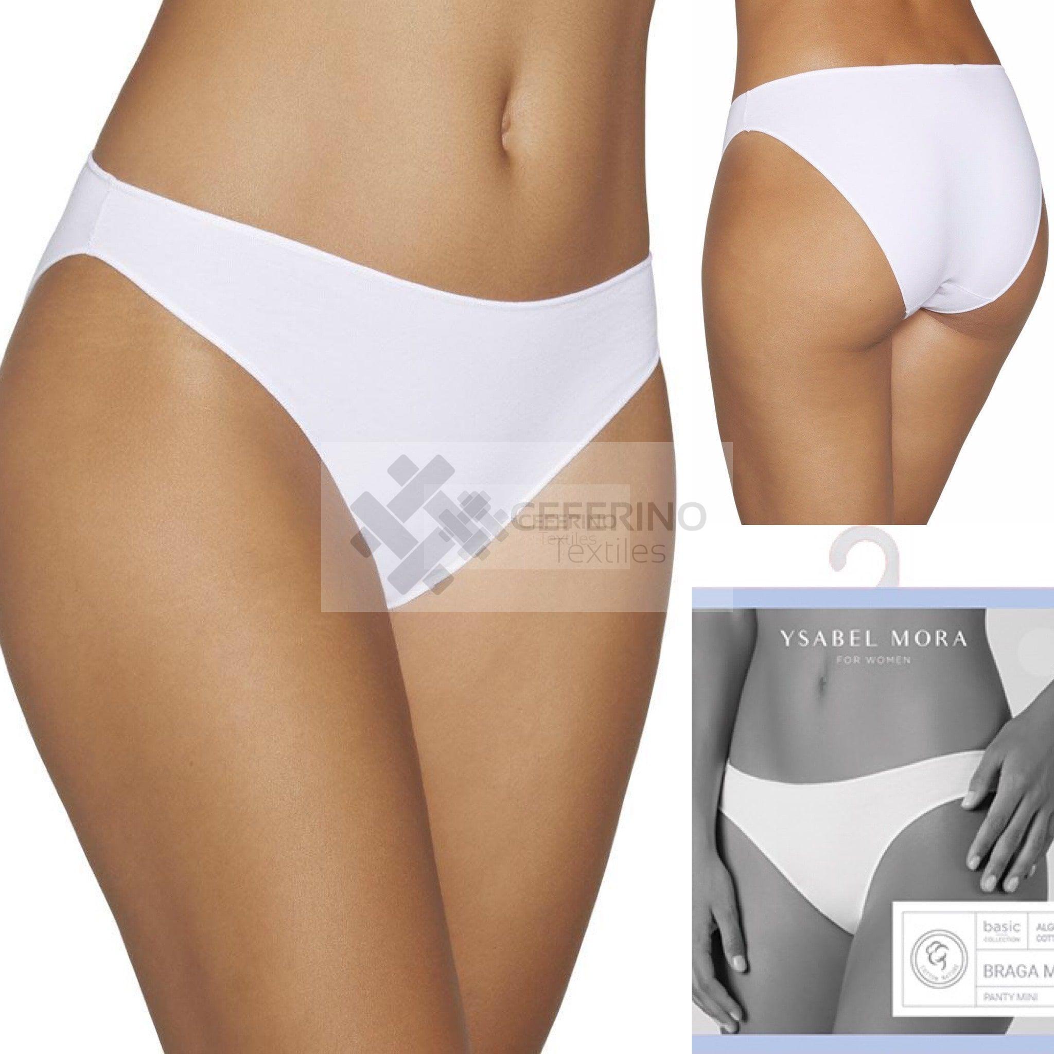 Braga mini bikini de señora Cotton Nature Ysabel Mora 19640.
