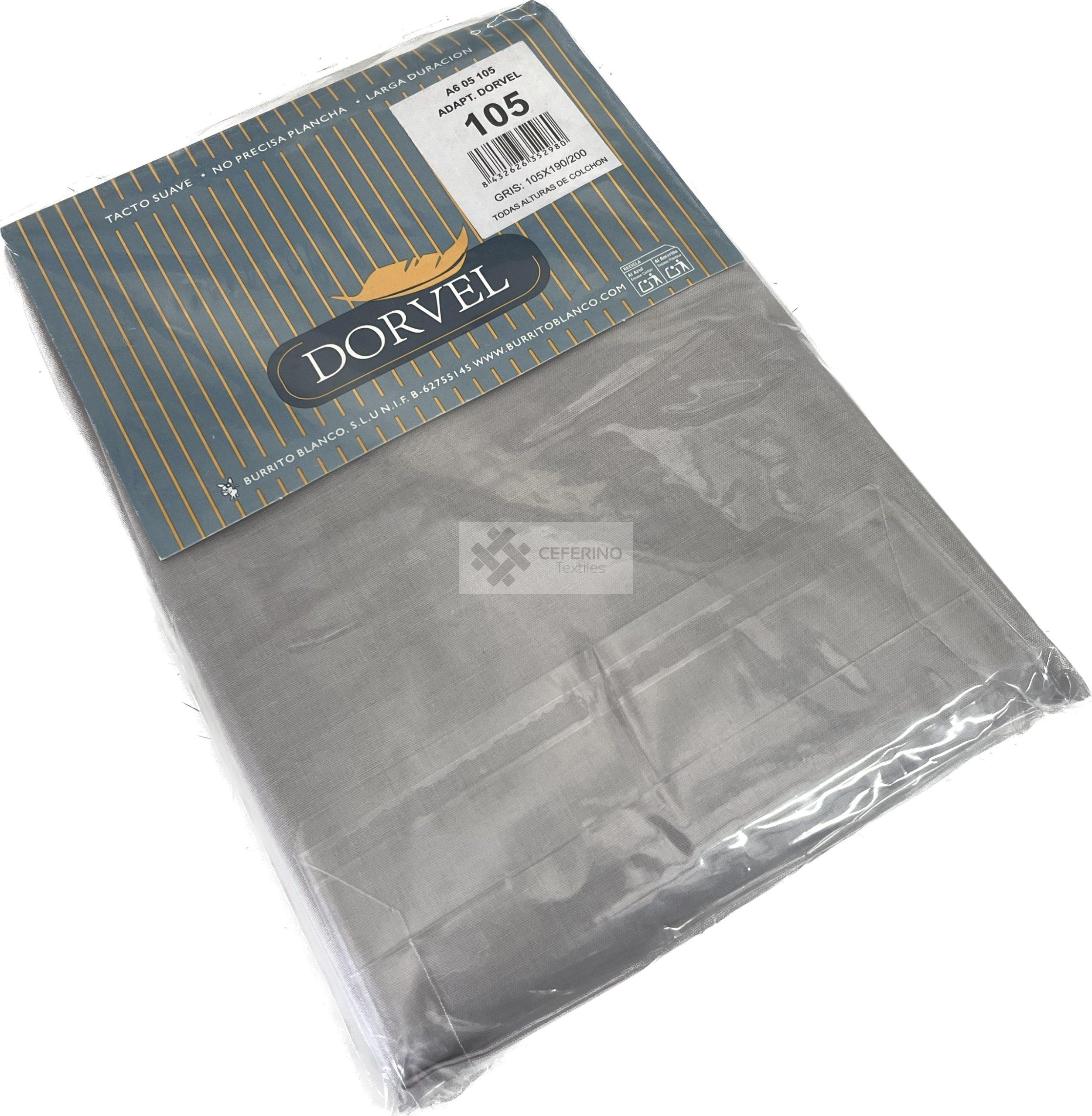 Sabana Bajera de tela para cama 90 - 150 Dorvel. - Imagen 2