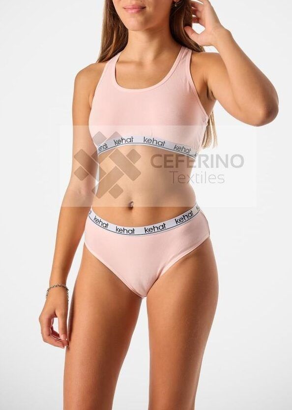 Conjunto niña Top deportivo + braguita 6 - 20 Kehat 383.
