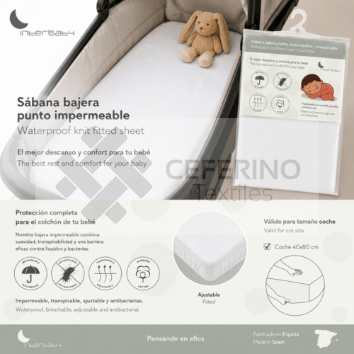 Bajera de punto impermeable coche Interbaby 816.