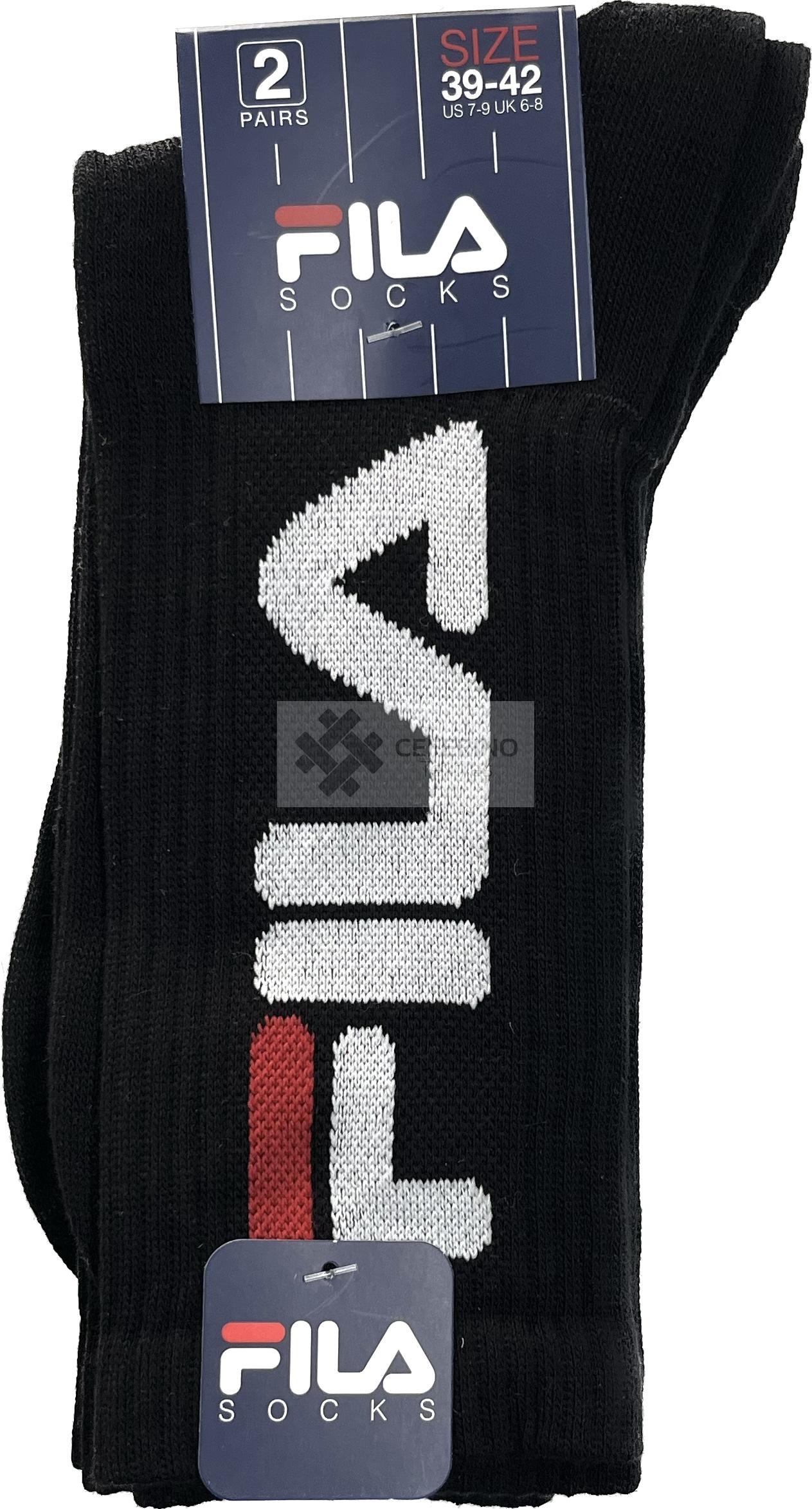 Pack 2 Calcetines algodón fino unisex Fila 9598. - Imagen 2