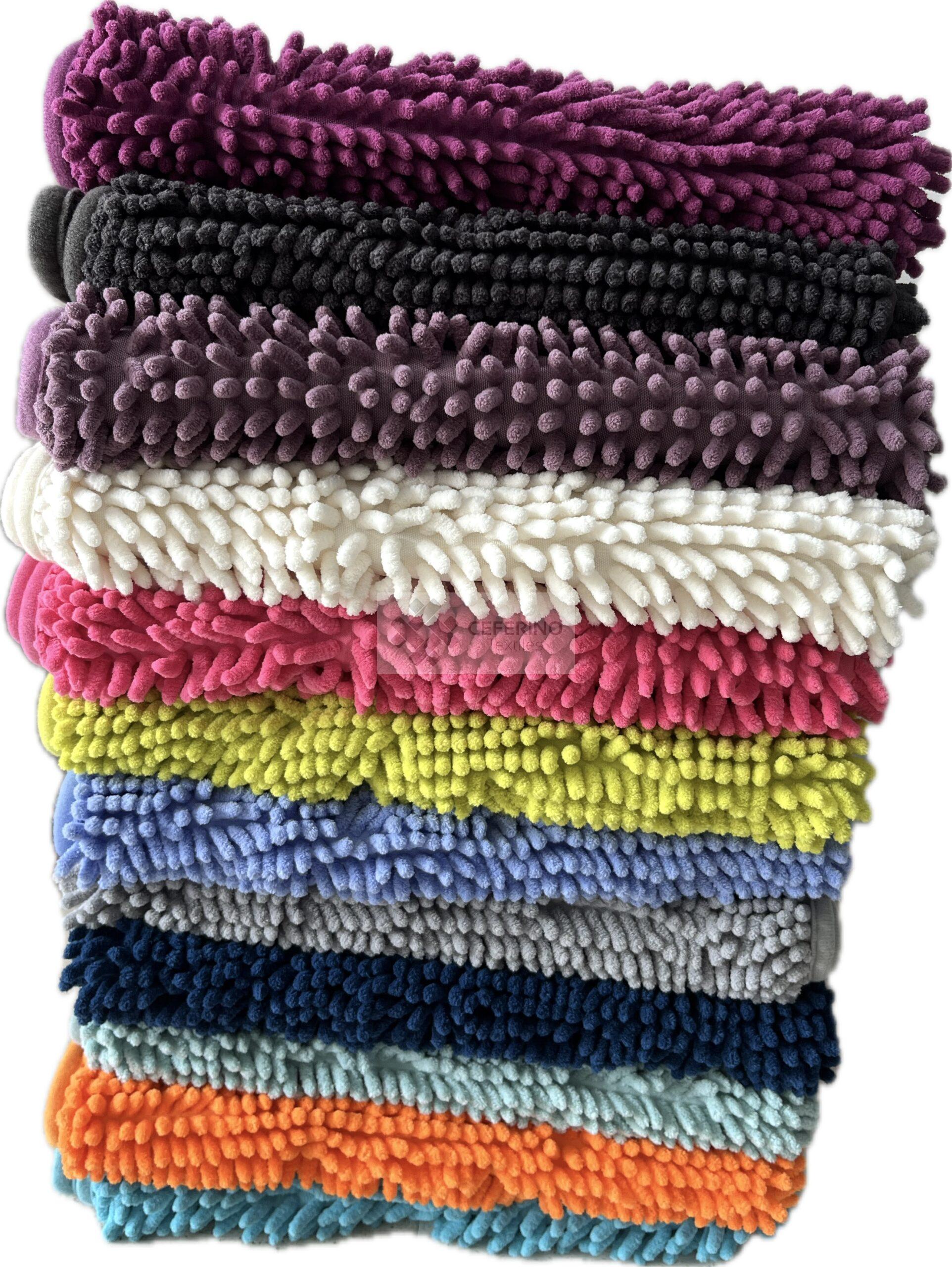 Alfombra de baño flecos micro fibra 50cm x 70cm Secaneta. - Imagen 2