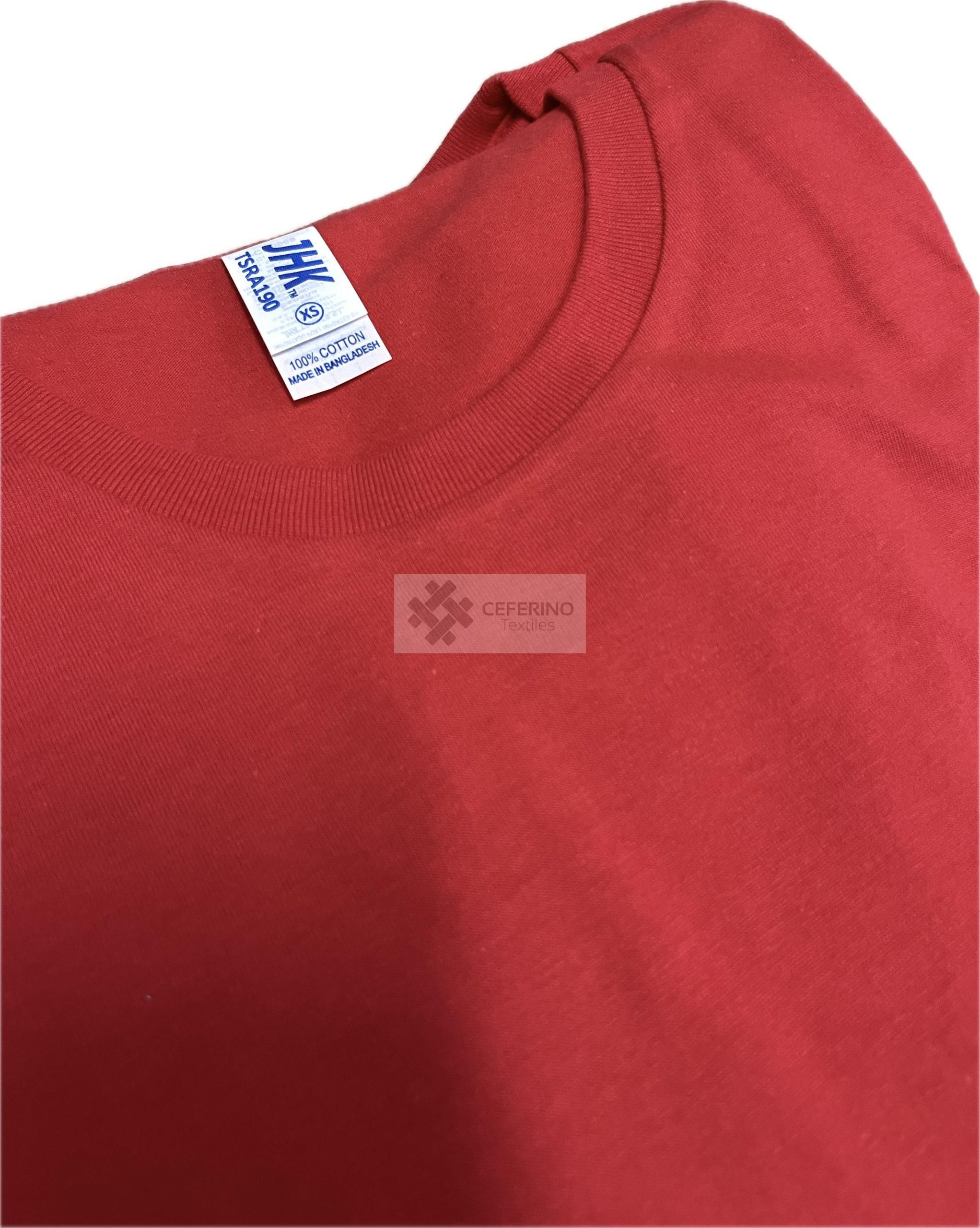 Camiseta manga corta adulto XS - XXL JHK TSRA190. - Imagen 3