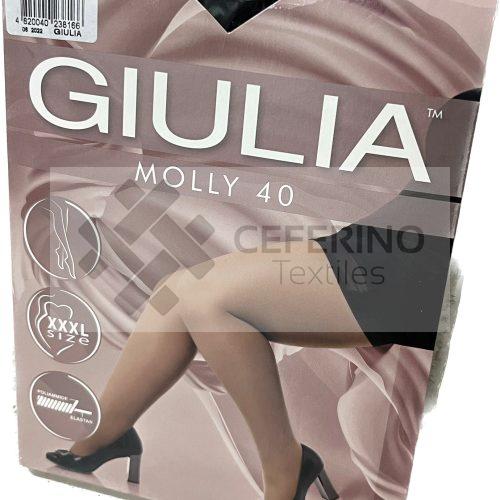 Panty de Lycra con pieza TALLA ESPECIAL 2XL a 4XL 40den Giulia MOLLY 40.