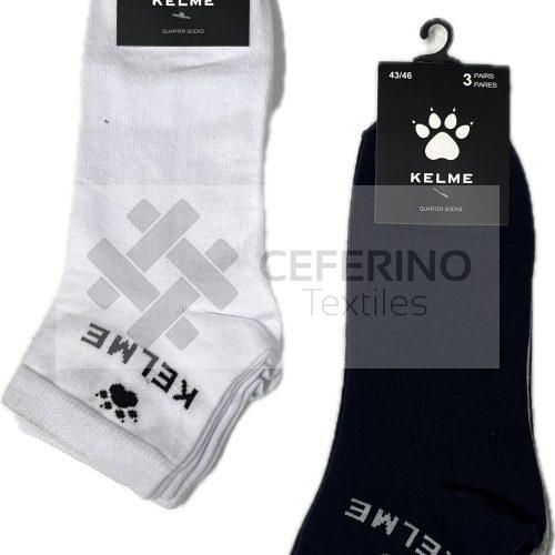 Pack 3 Calcetines tobillero unisex 35 - 46 Kelme 05.