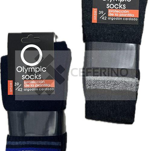 Pack 12 calcetines caballero Olympus 420.