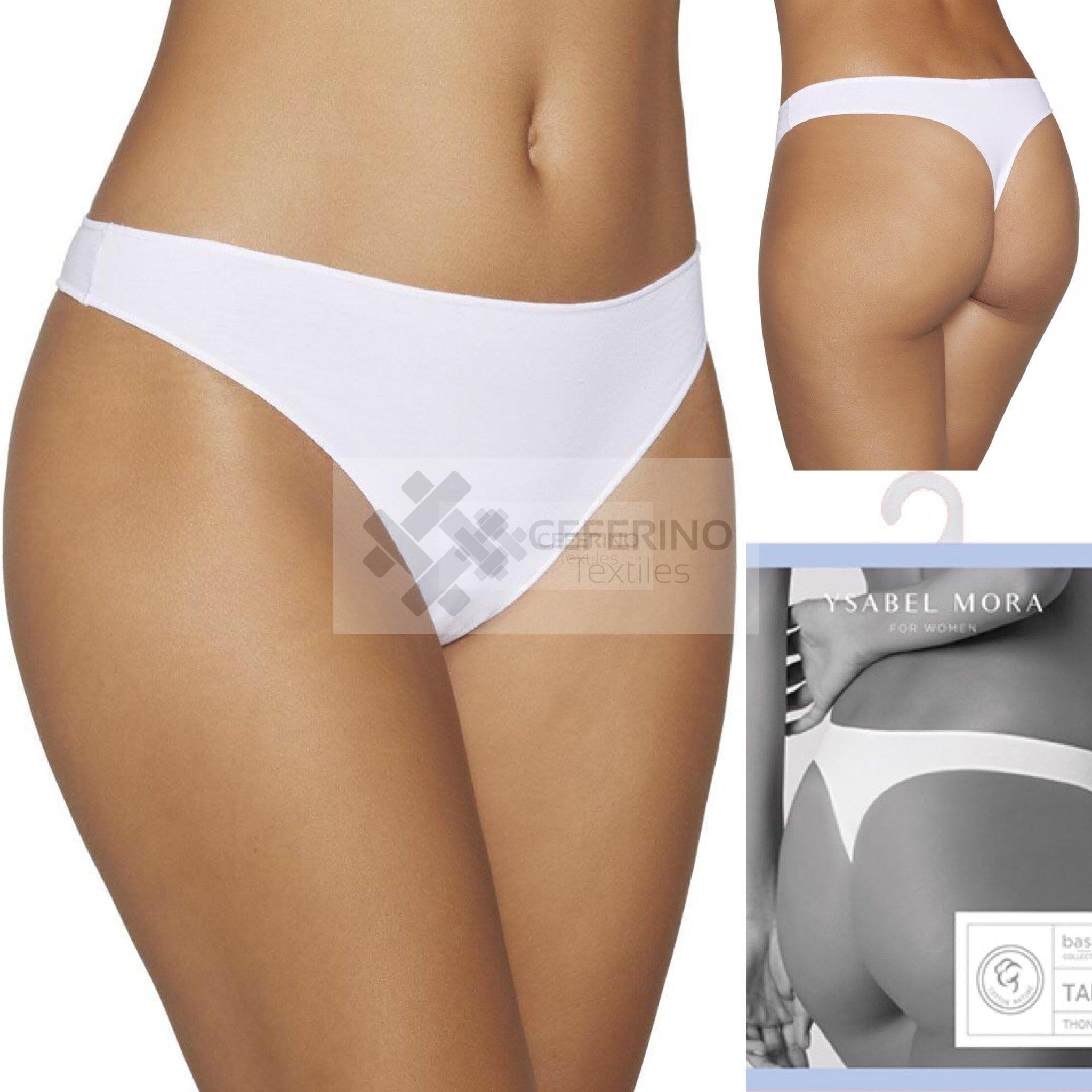 Tanga de señora Cotton Nature Ysabel Mora 19644.