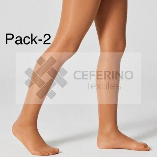 Pack-2 Pantys niña transparente 15den Ysabel Mora 36408.