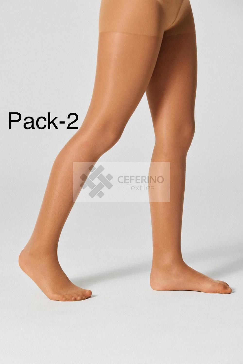 Pack-2 Pantys niña transparente 15den Ysabel Mora 36408.