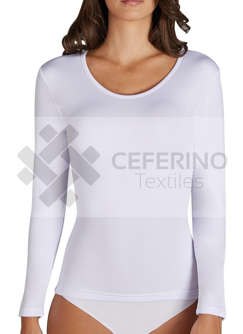 Camiseta termal manga larga cuello redondo señora Ysabel Mora 70002