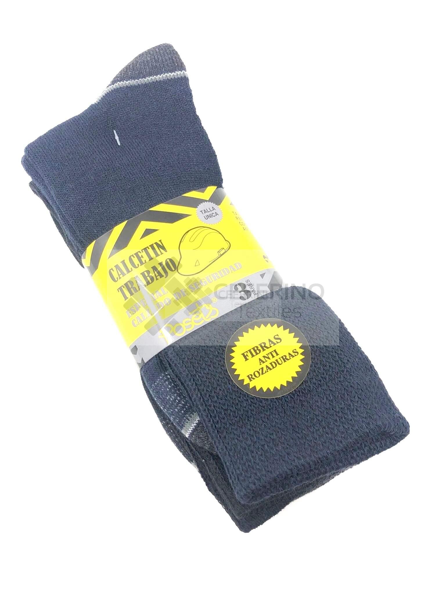 Pack 3 Calcetines de trabajo para caballero Posets 411.