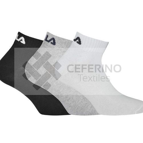 Pack 3 Calcetín tobillero unisex 35 - 46 Fila 9300.