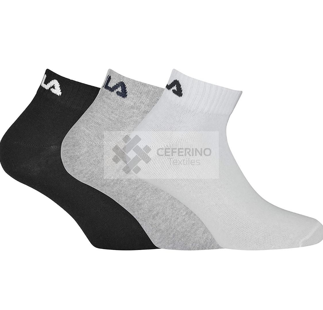 Pack 3 Calcetín tobillero unisex 35 - 46 Fila 9300.