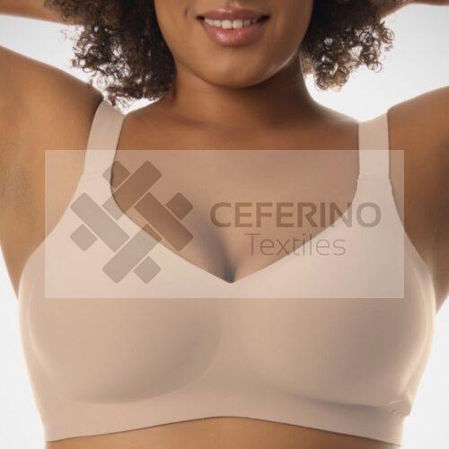 Alternative view of Sujetador corte láser Copa C relleno sin aros señora S-XL Kehat C/1673.