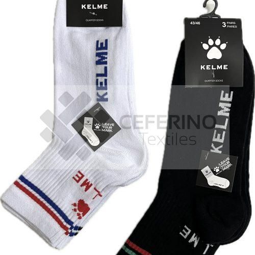 Pack 3 Calcetines tobillero 39 - 46 Kelme 053.