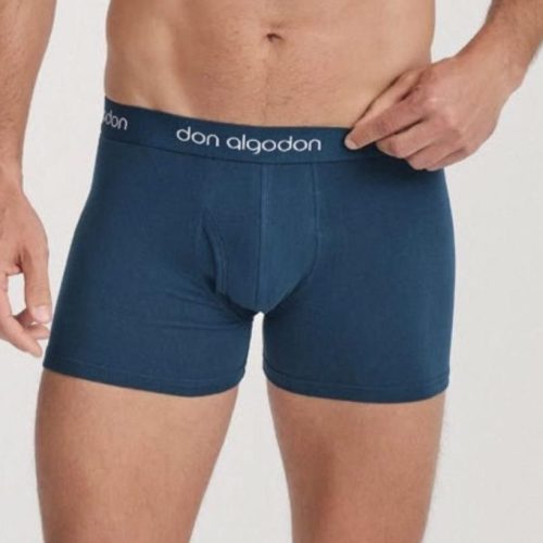 Pack 2 Boxer algodón con goma S-XXL Don Algodón Pack LISO.