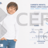 Jersey unisex infantil cisne algodón blanco Fabio 8145B.