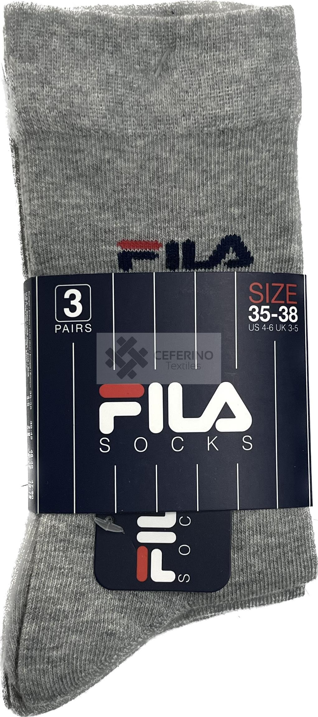 Pack 3 calcetines de algodón unisex Fila 9630 - Imagen 3