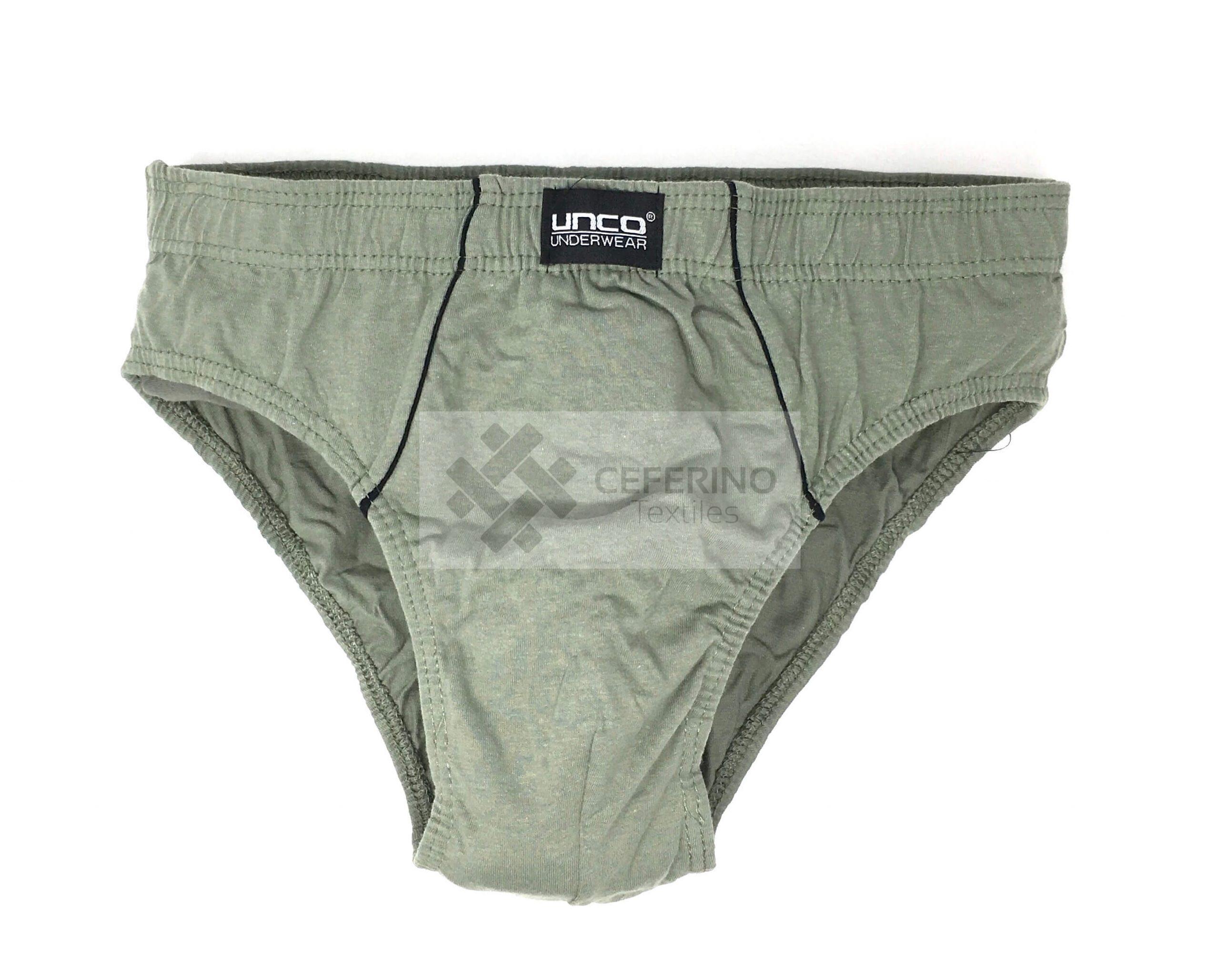 Pack 3 Slips algodón caballero M-3XL UNCO SERIE ORO 802.