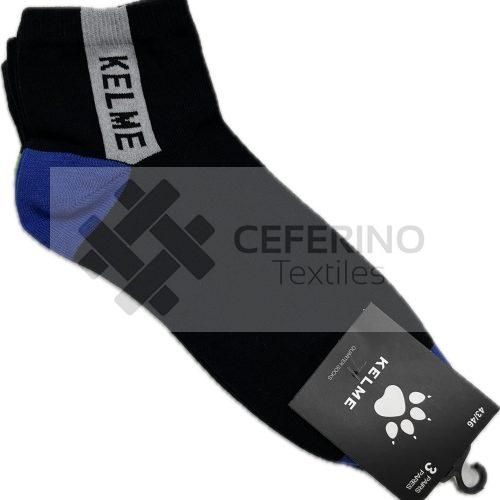 Pack 3 Calcetines tobillero 39 - 46 Kelme 054.