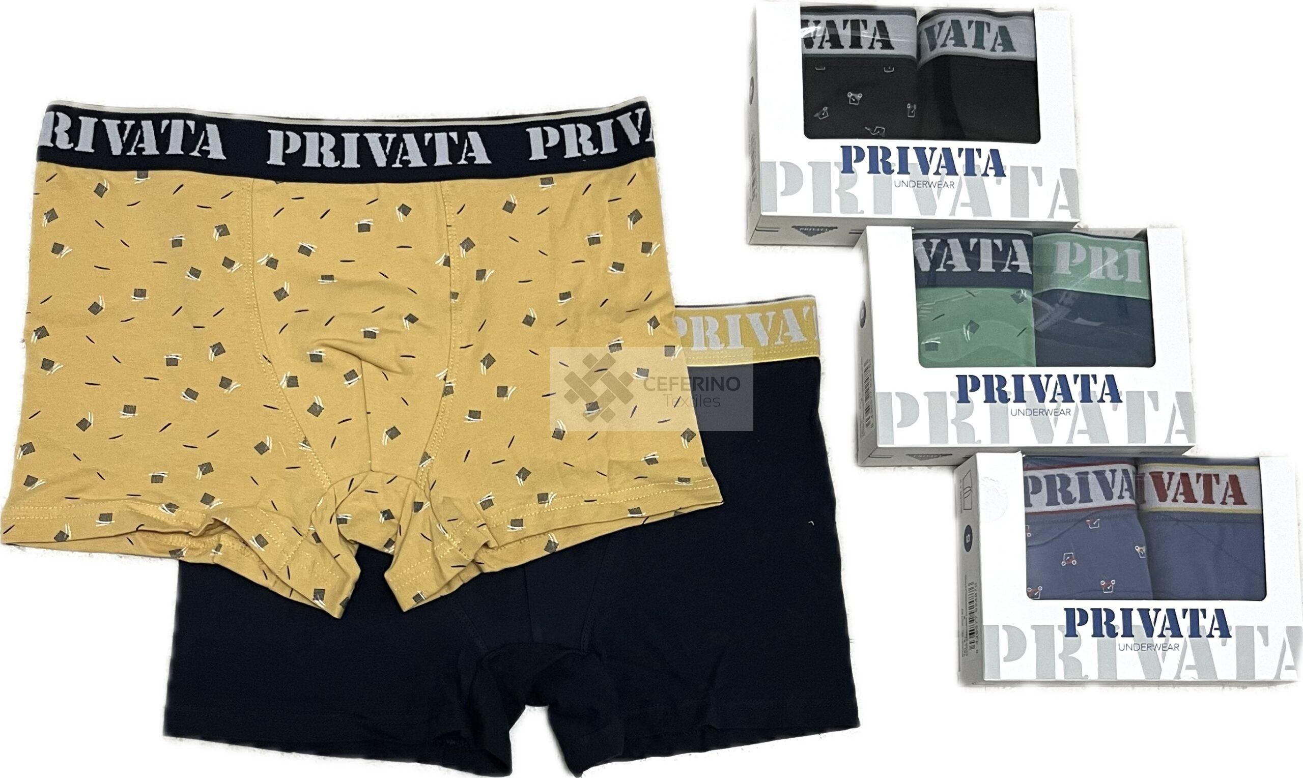 Pack 2 Bóxer algodón PRIVATA PV S a 3XL. - Imagen 2
