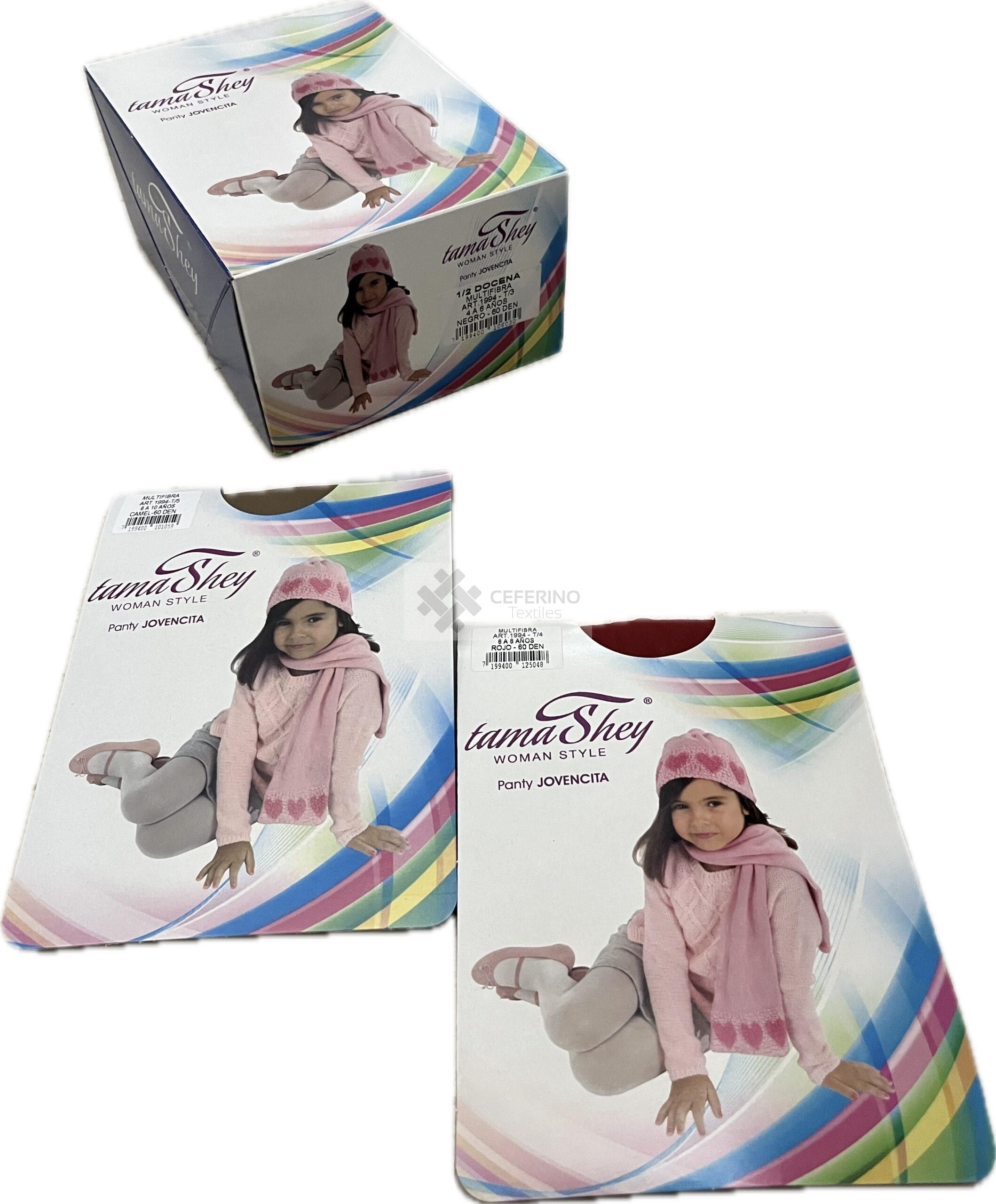 Panty niña Microfibra 60den Tamashey 1994.