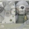 Set Peluche y Manta Osito Inter Baby 016 Verde.