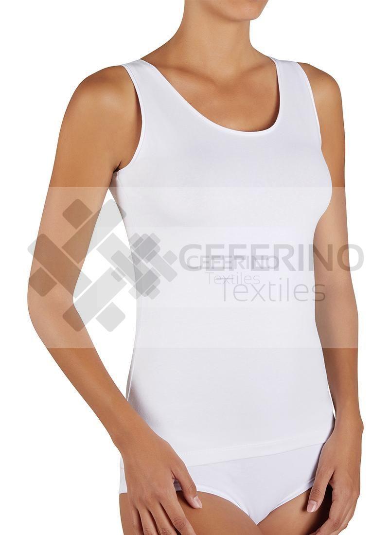Camiseta tirante ancho algodón señora Ysabel Mora 19146
