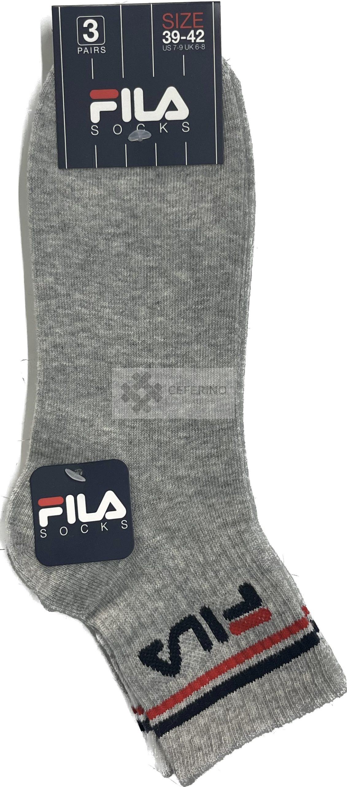 Pack 3 Calcetines tobilleros unisex Fila 9398. - Imagen 2