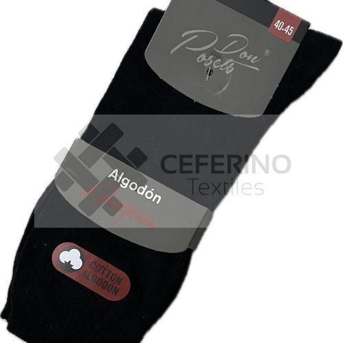 Packs de 12 calcetines de caballero Hilo anti-presión Posets 320H.