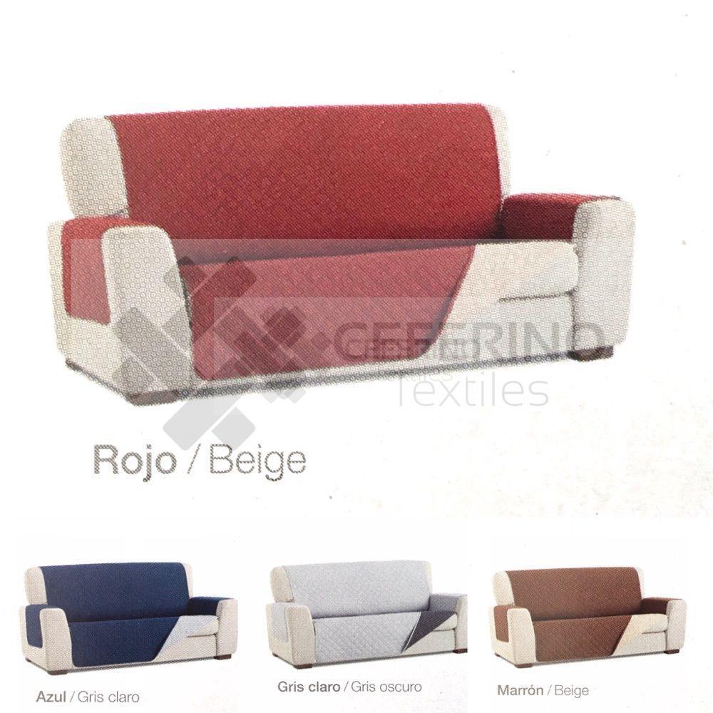 Cover reversible para sofá de 3 plaza Belmarti. - Imagen 2