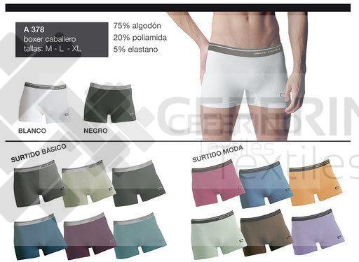 Pack de 6 bóxers algodón sin costuras M - XXL Pierre Cardin 378