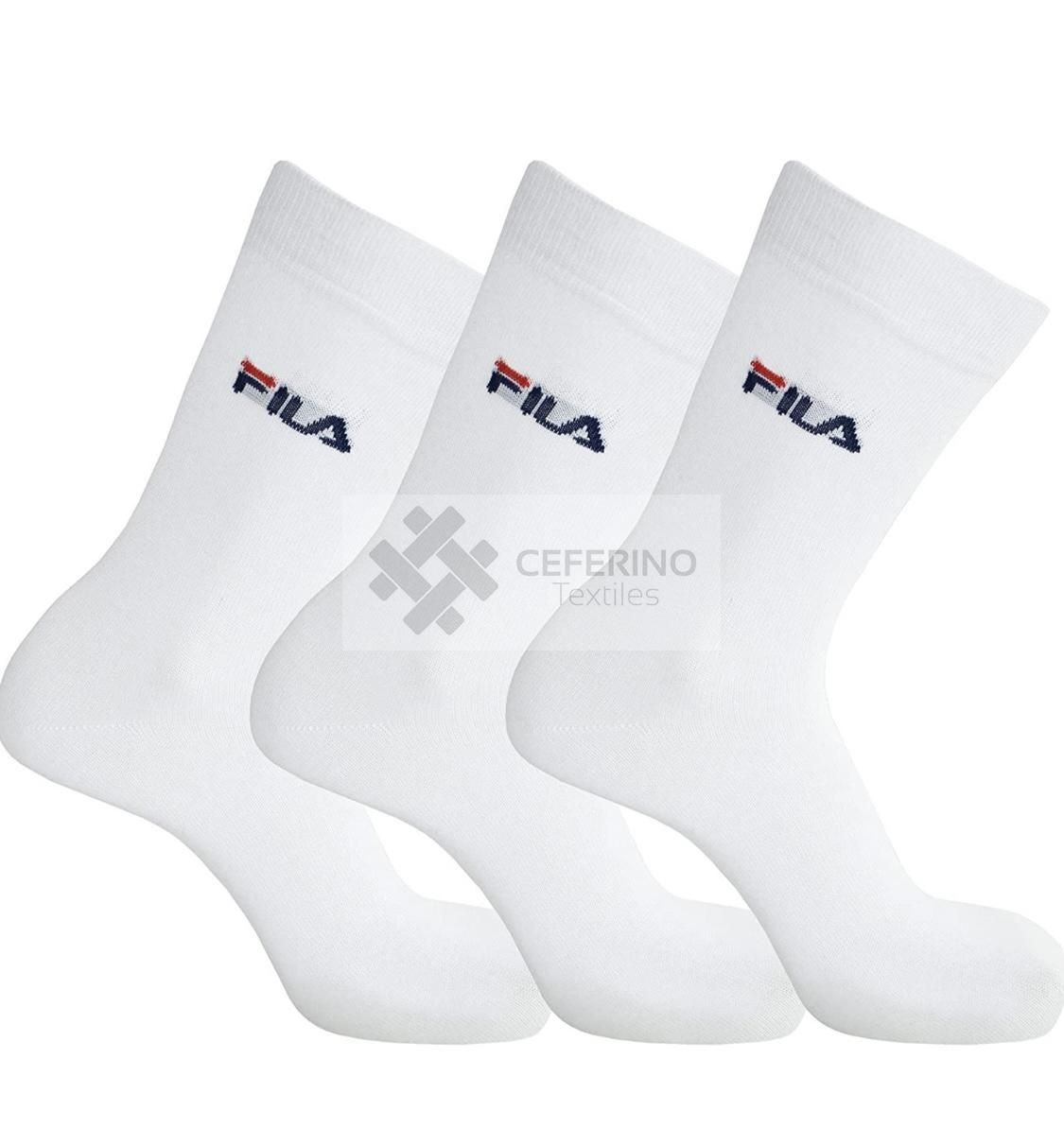 Pack 3 calcetines de algodón unisex Fila 9630