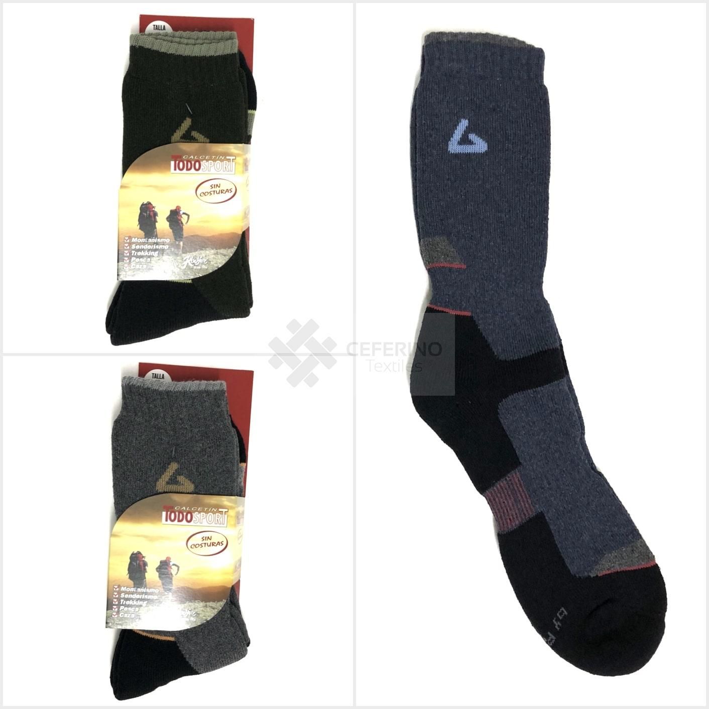 Pack de 3 calcetines Trekking caballero Rodfer 2019.