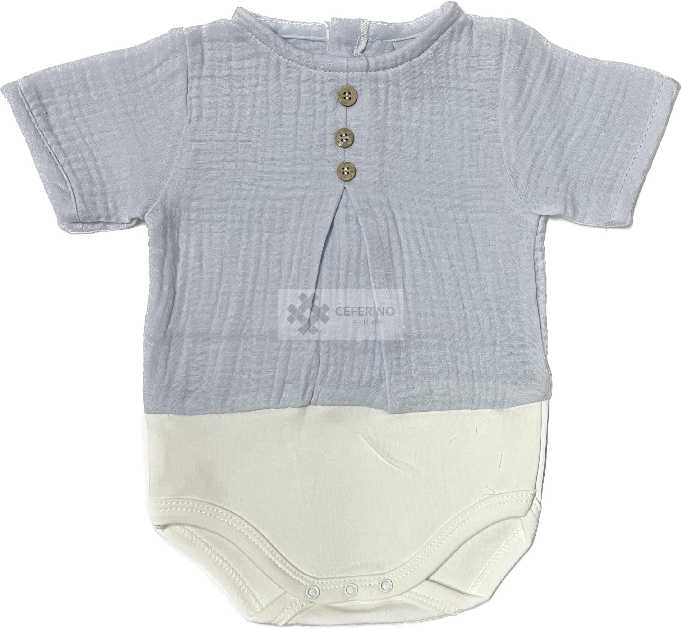 Body bebe manga corta Babidu 1724.