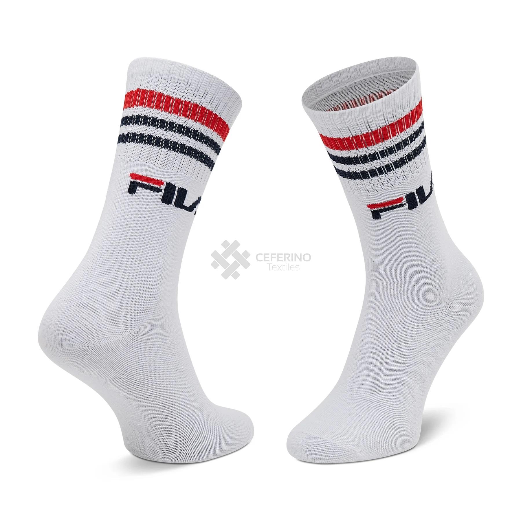 Pack 3 Calcetines algodón fino unisex Fila 9090.