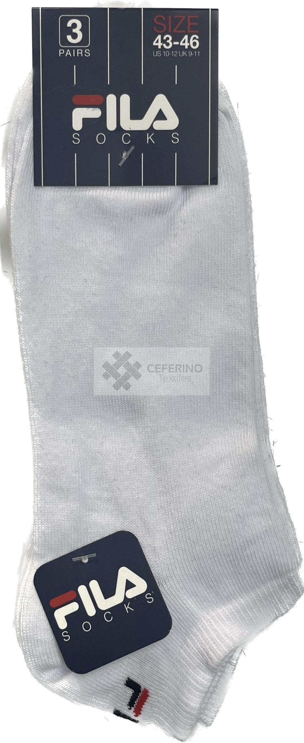Pack 3 Calcetines unisex tobillero corto 35 - 46 Fila 9100 - Imagen 3