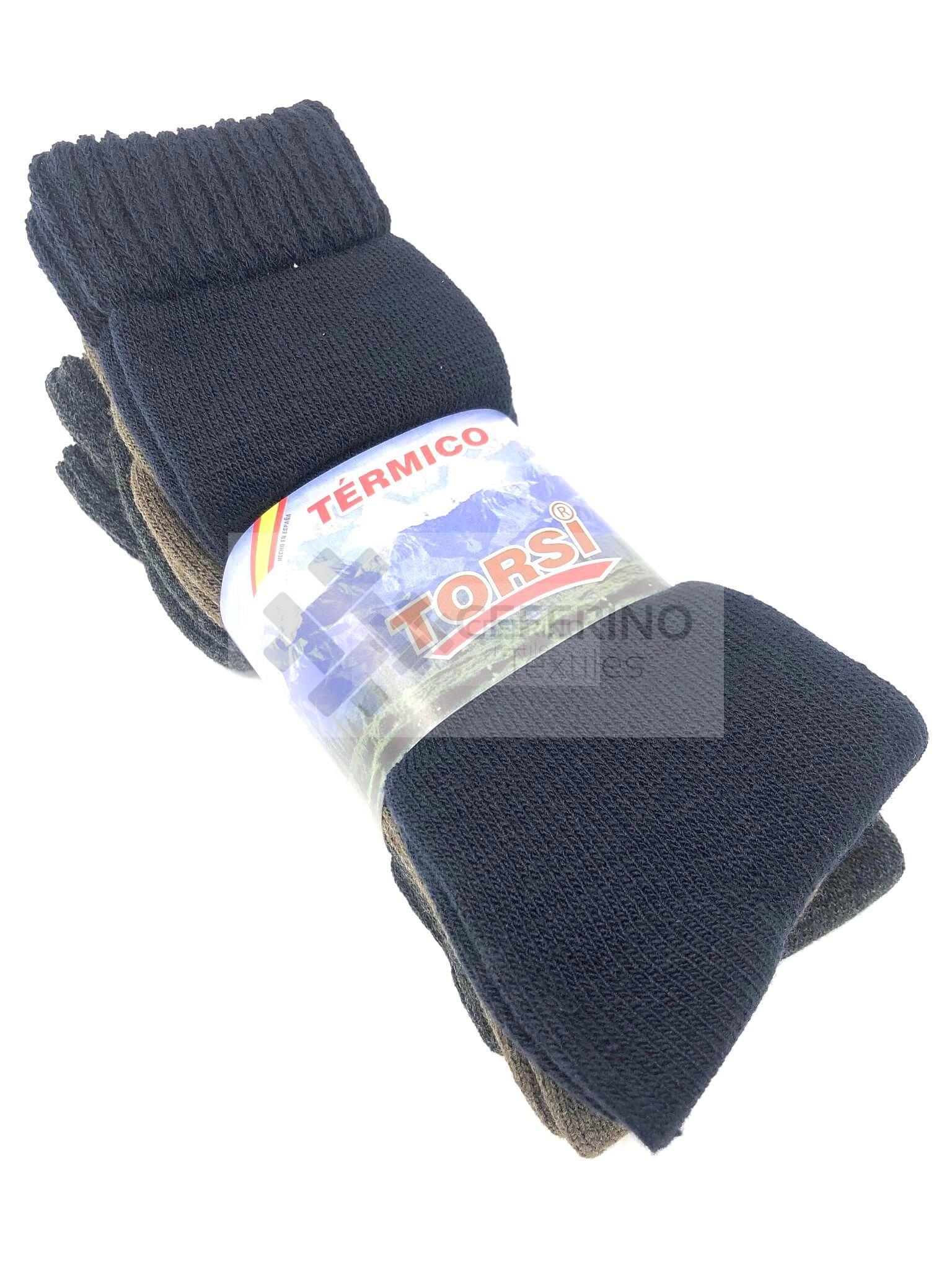Pack 3 calcetines termales gruesos Torsi caballero 202