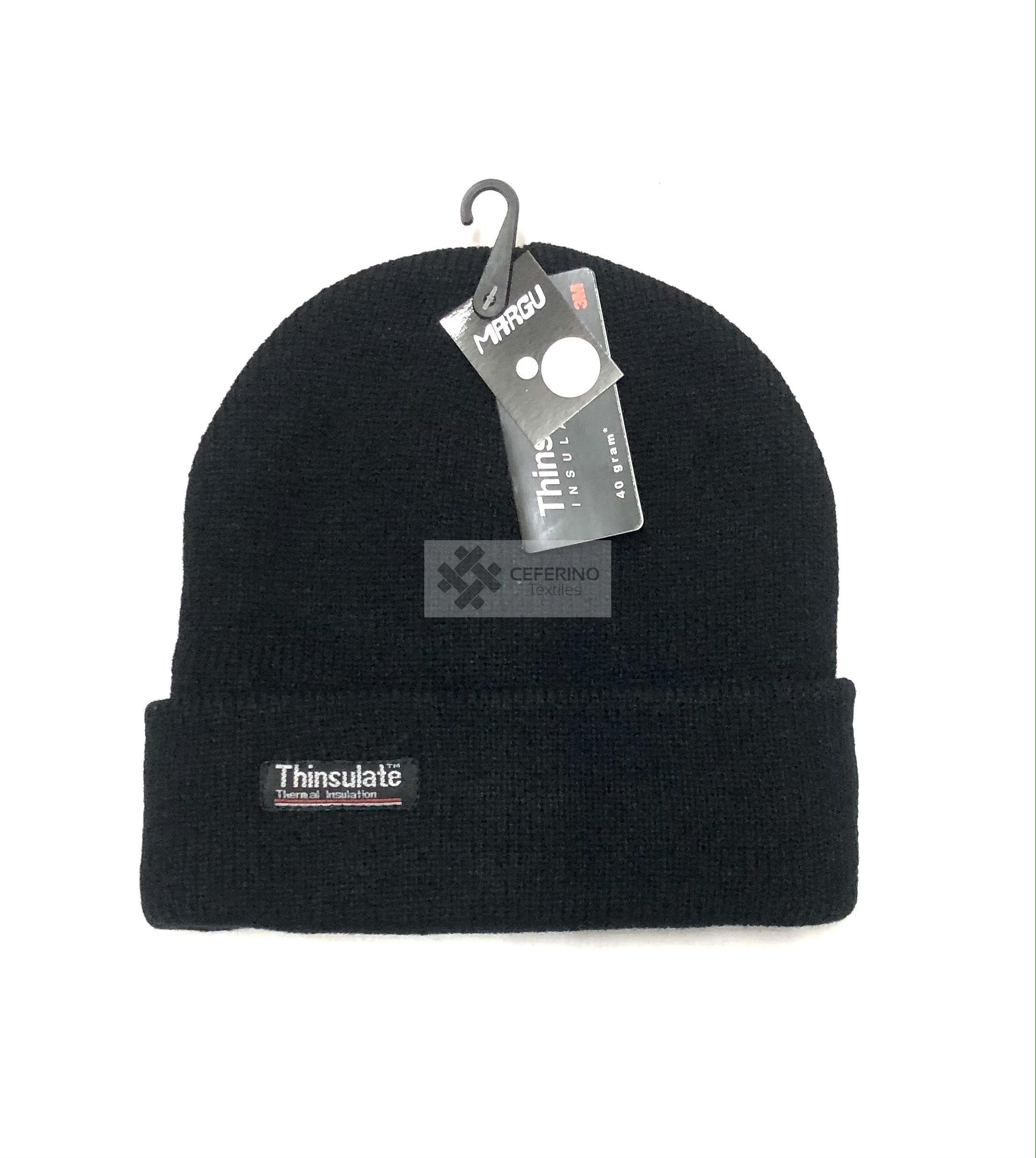 Gorro lana polar Unisex Margu S005 Negro.