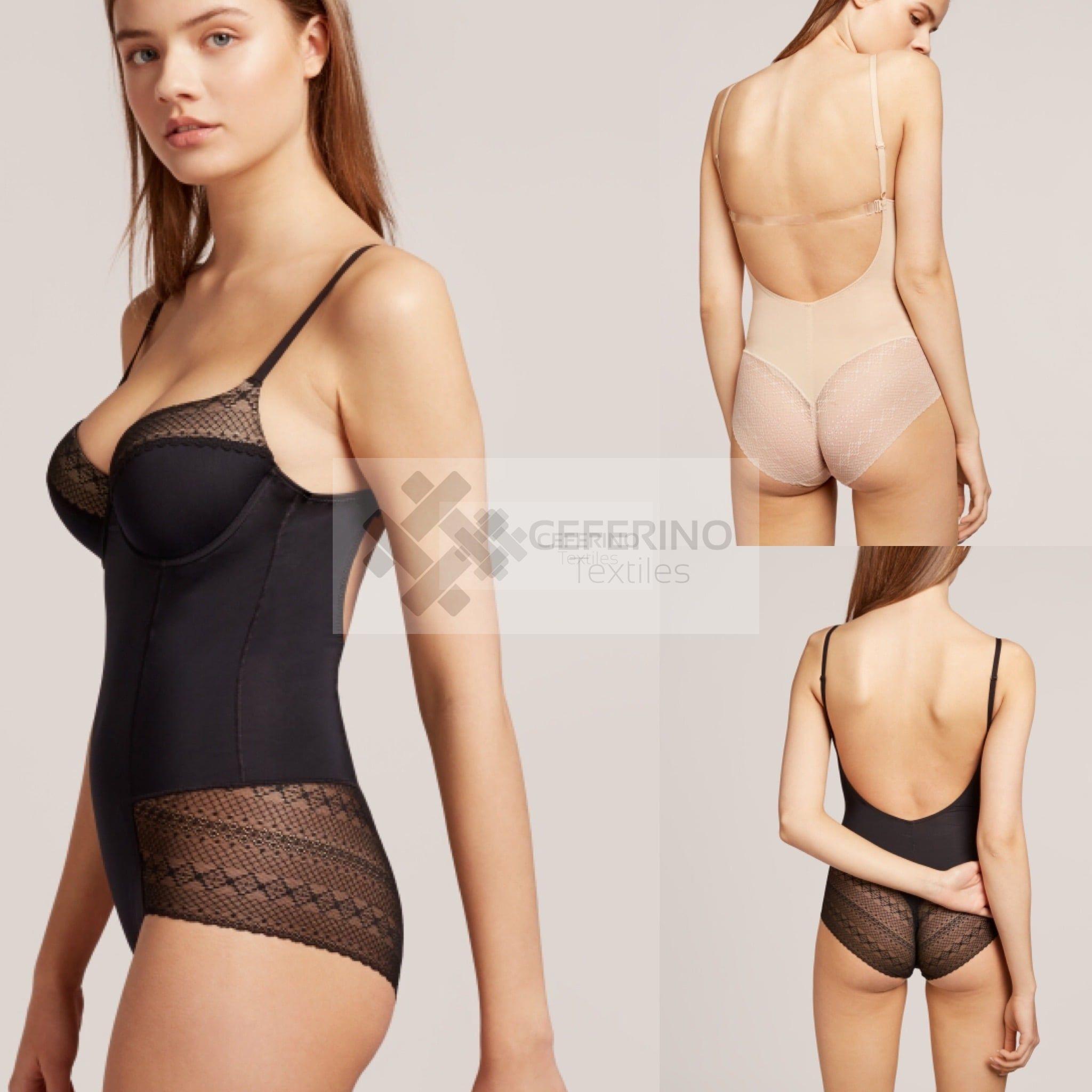 Body de señora espalda descubierta Gisela 1/0367 C