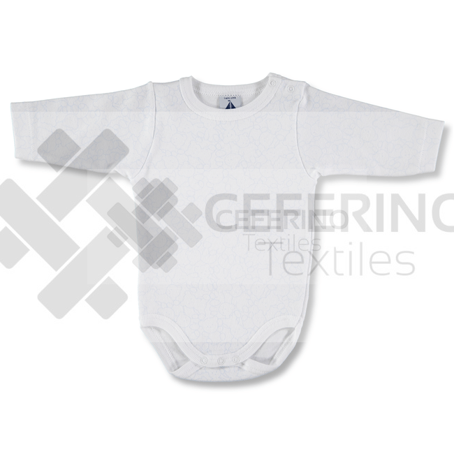 Body bebe manga larga estampado cuello americano Babidu 1066