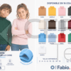 Jersey unisex infantil cisne algodón color 2-16 Fabio 8145C color.