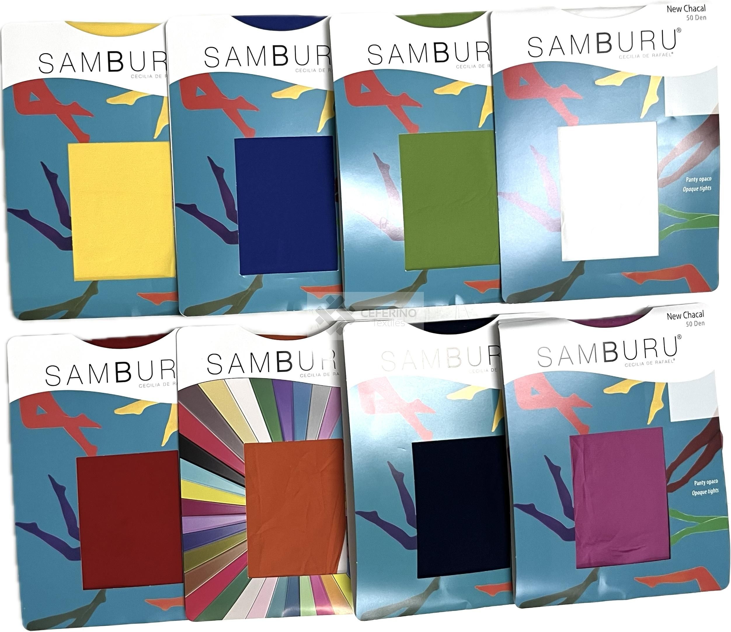 Panty 50 den microfibra XS - 3XL Samburu Chacal. - Imagen 3