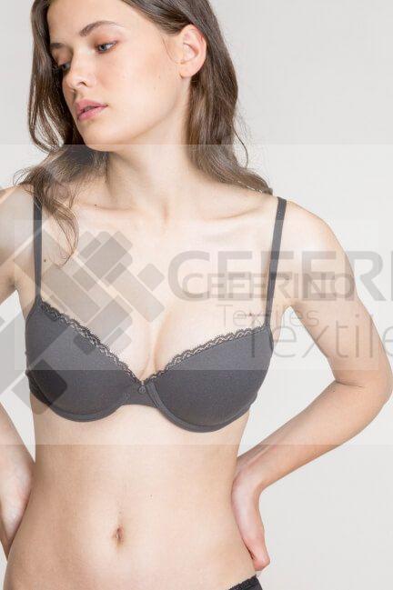 Sujetador con casco y aros B 85-105 Gisela 1/0301. - Imagen 2